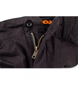 Fox - Black & Orange Combat Shorts - Rövidnadrág